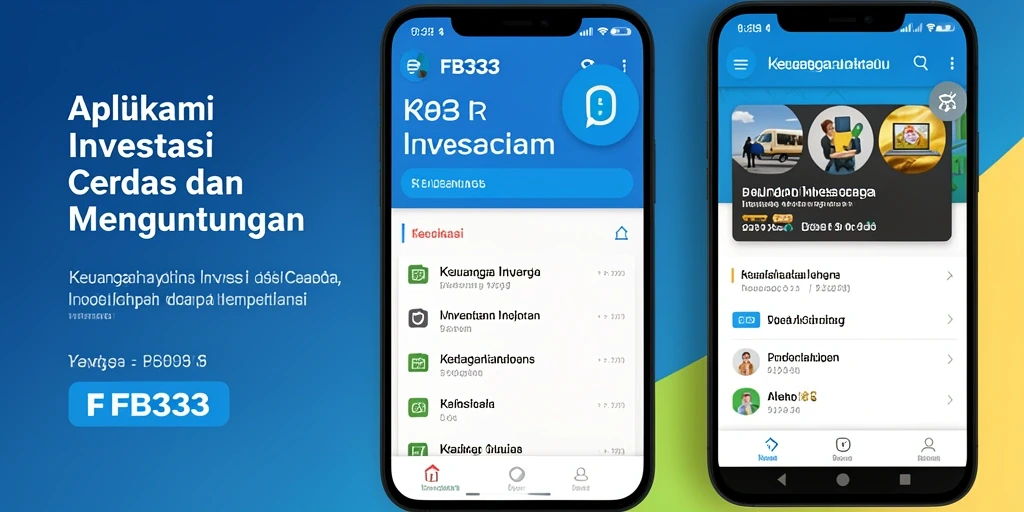 Antarmuka FB333 yang intuitif dan informatif untuk investasi.