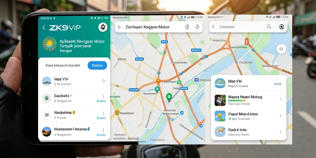Antarmuka aplikasi ZK9VIP yang intuitif dan informatif.